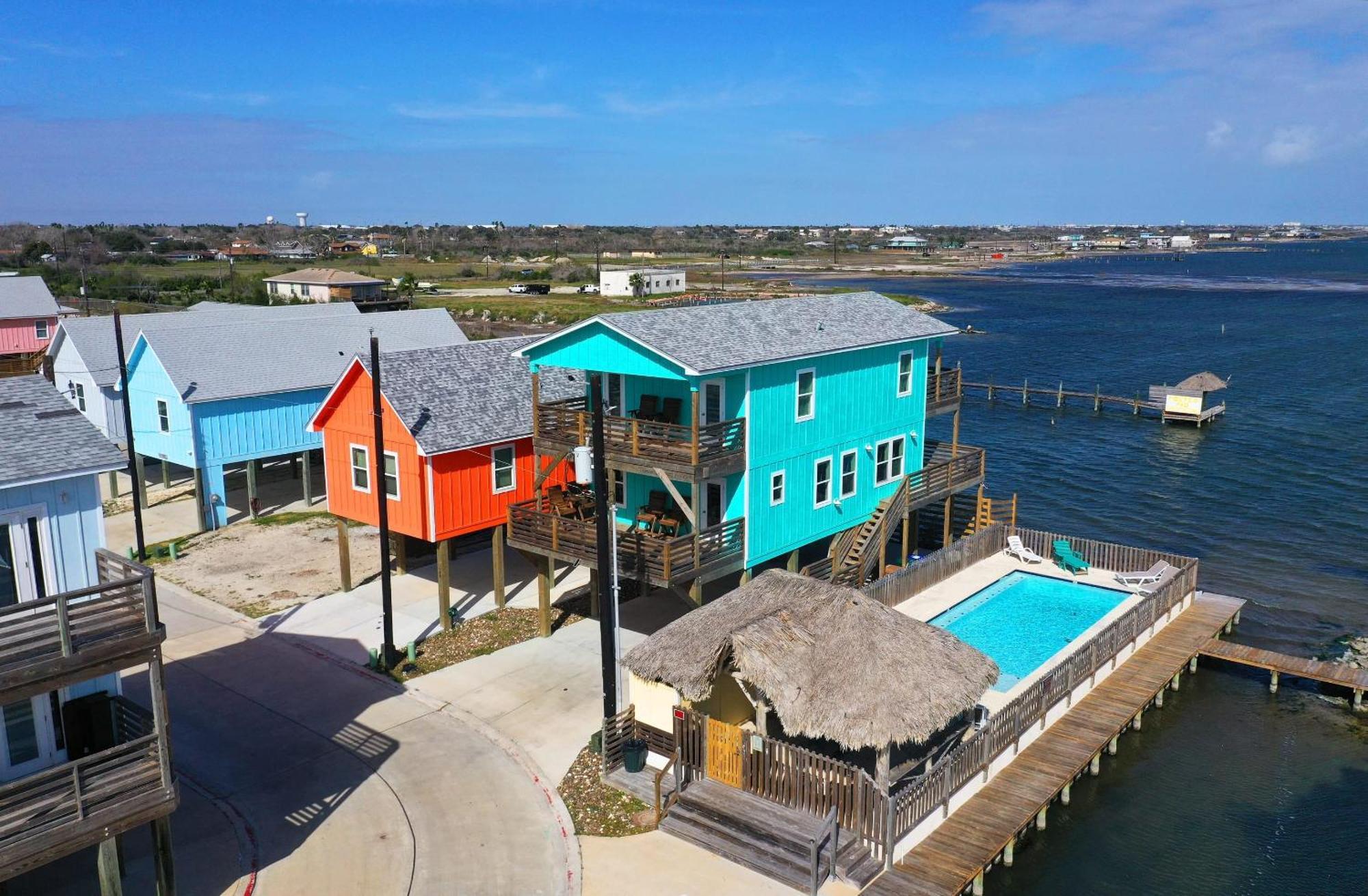 Big Slough By Avantstay Boat Dock Steps To Water Corpus Christi Exterior photo